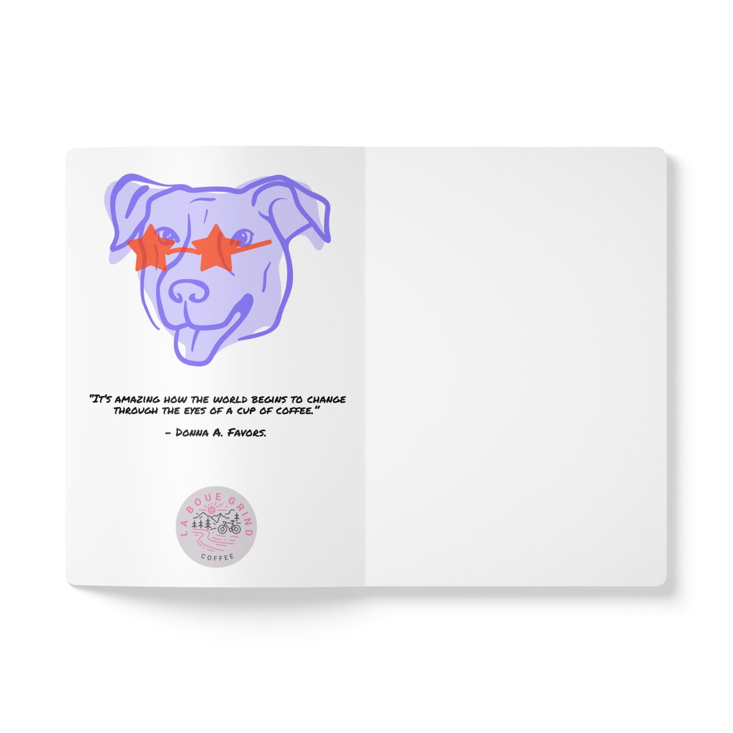 Pumped-Up Puppy Softcover Journal