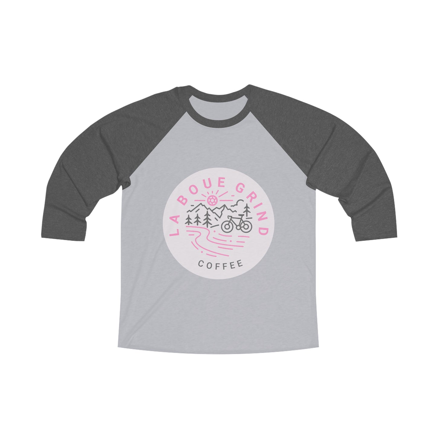 Unisex Tri-Blend 3\4 Raglan Tee