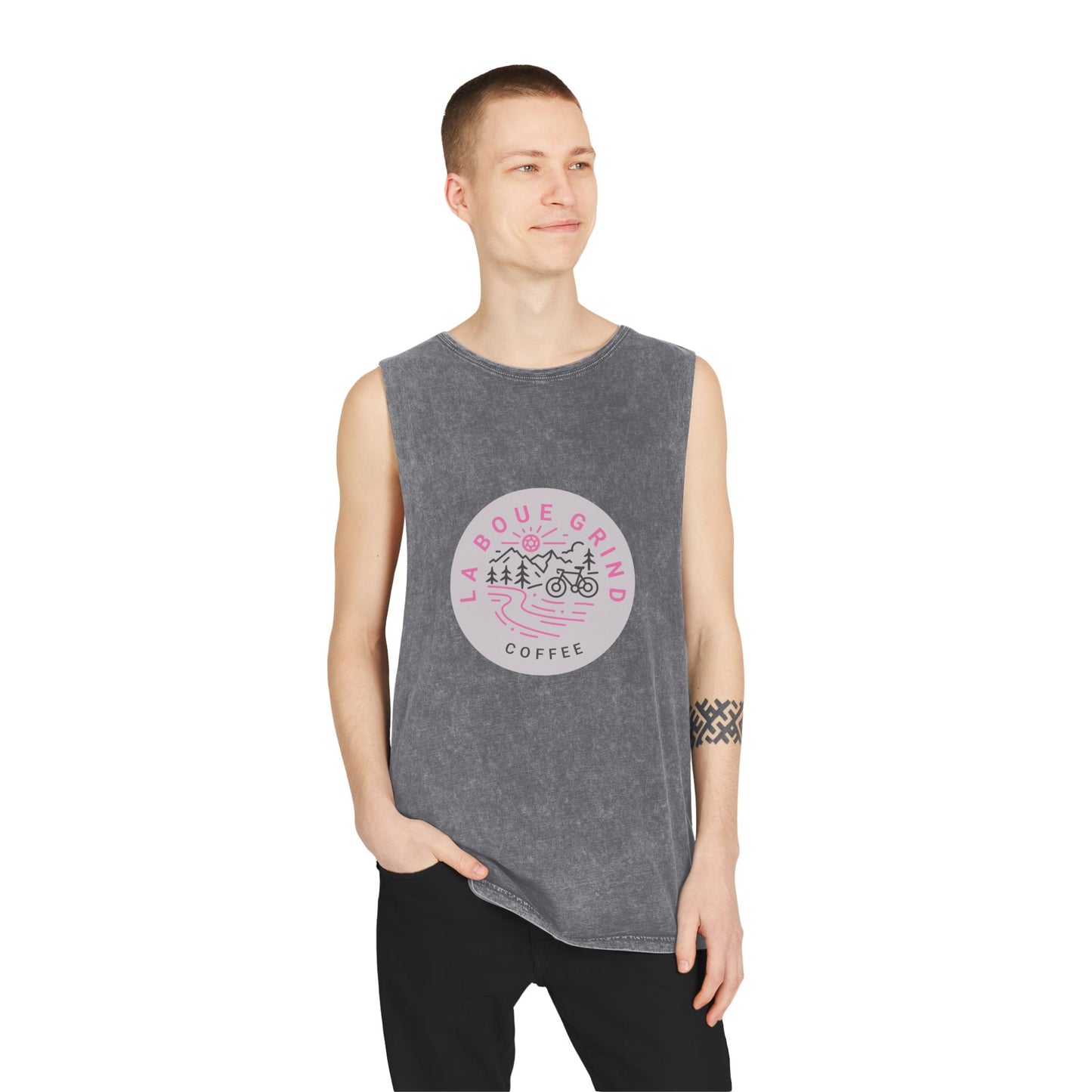 Unisex Stonewash Tank Top