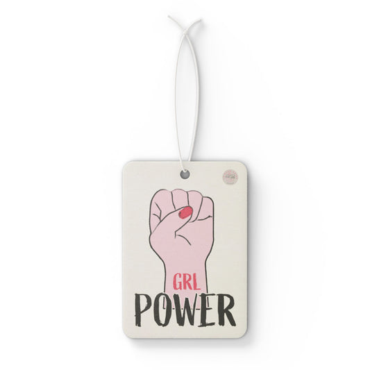 Girl Power Car Air Freshener