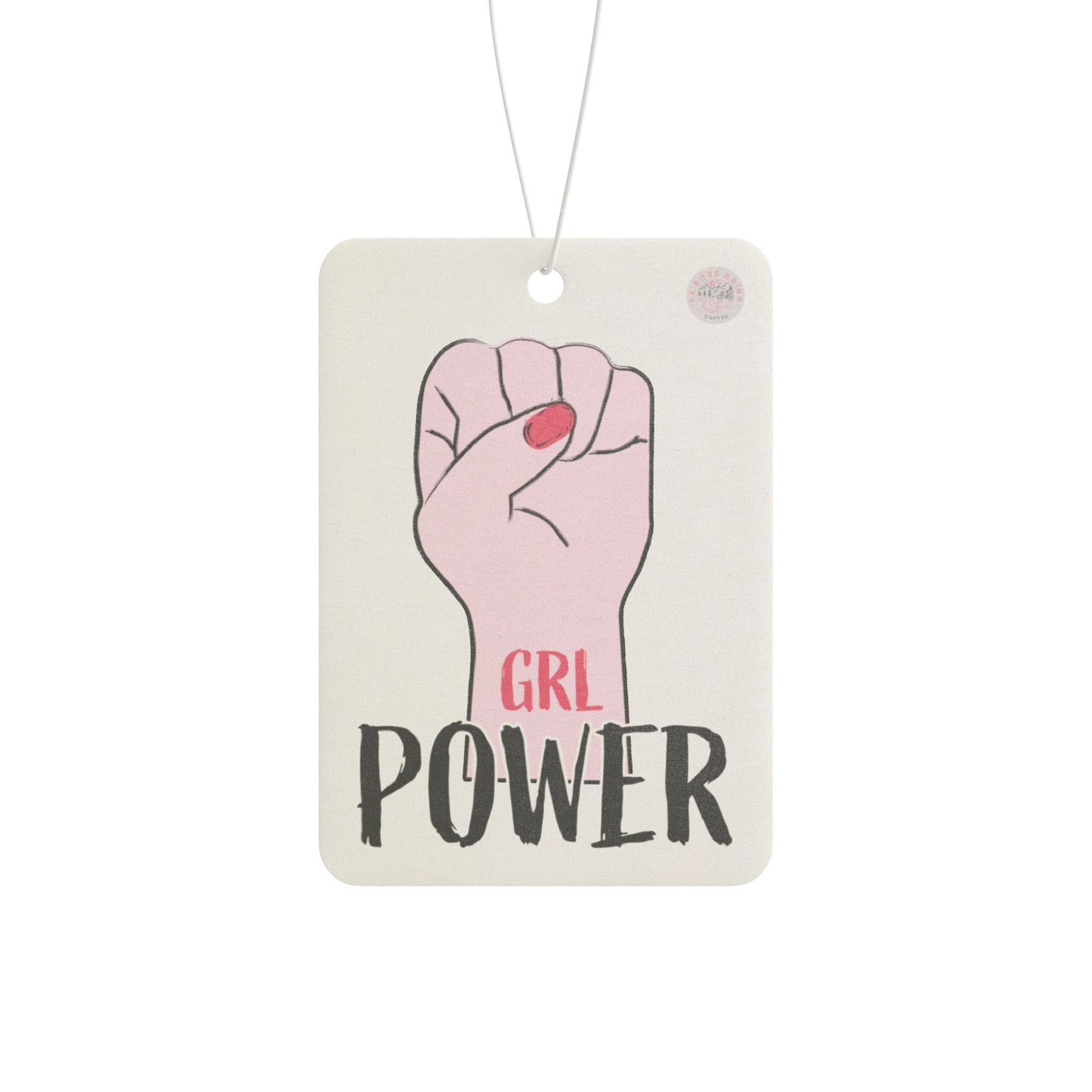 Girl Power Car Air Freshener